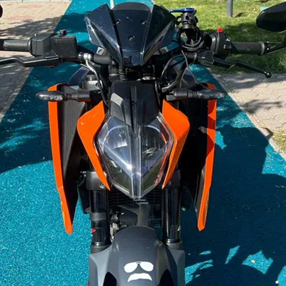 Windshield Screen Protect Motorcycle For KTM DUKE 125 250 290 DUKE125 DUKE250 DUKE390 2024 2025 2026 Windscreen Windproof Cover