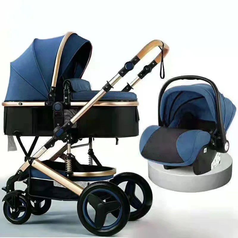 2023 best quality hot price new design European Certified fold able infant 3 in 1 push chair car seat pram babies stroller buggy