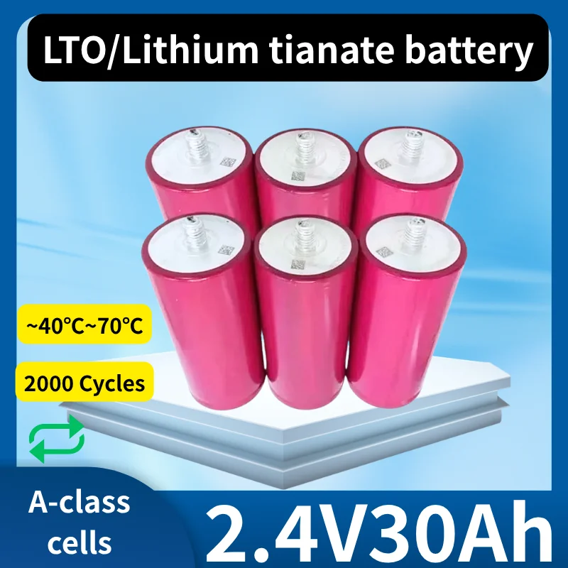 NEW XNY2.3V LithiumBattery Cell Deep Cycle 30Ah 40Ah with 30000+ Charge Discharge Cycles Compatible with Yinlong 6616