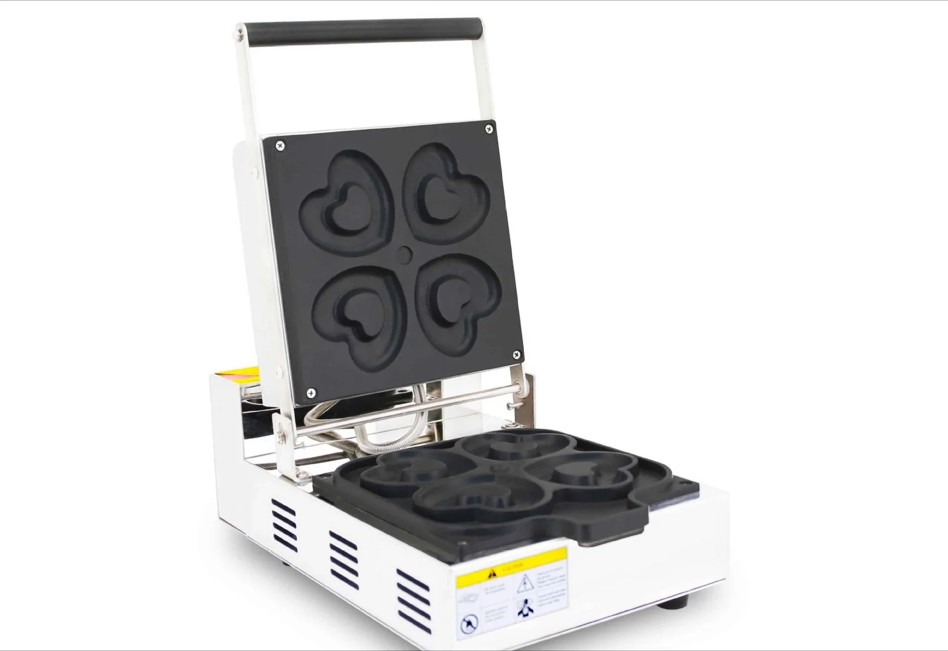 Love waffle machine, commercial electric scone machine double-sided heating baking snack equipment