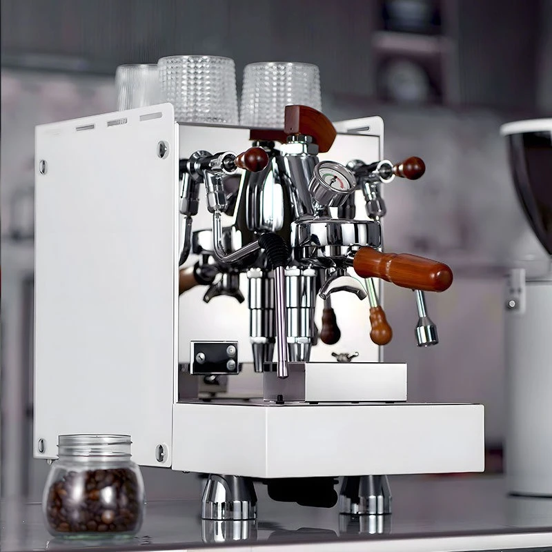 Coffee Machine, Italian-style semi-automatic home and commercial steam foaming E61 variable pressure brewing head