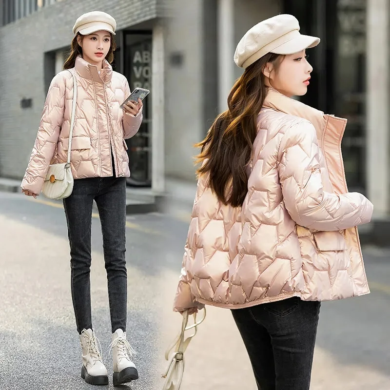 Winter Clothes Women Parkas Jacket 2023 New Women Fashion Solid Thick Short Coats Coats for Women Winter Coat Women