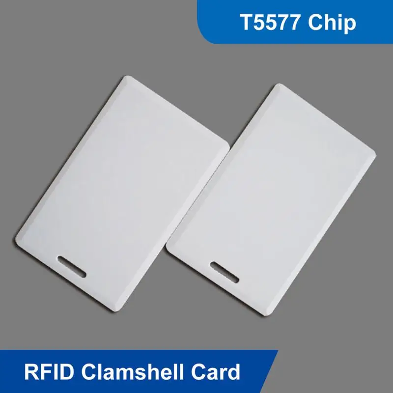 EM4305 T5577 Blank Card RFID Chip Cards 125 Khz Copy Rewritable Writable Rewrite Duplicate 125Khz RFID T5577 Writable Thick