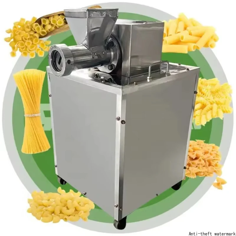 2026 - Fully Automatic Electric Macaroni Forming Machine, Hollow Tube Pasta Forming Machine, Extrusion Pasta Kneading Machine