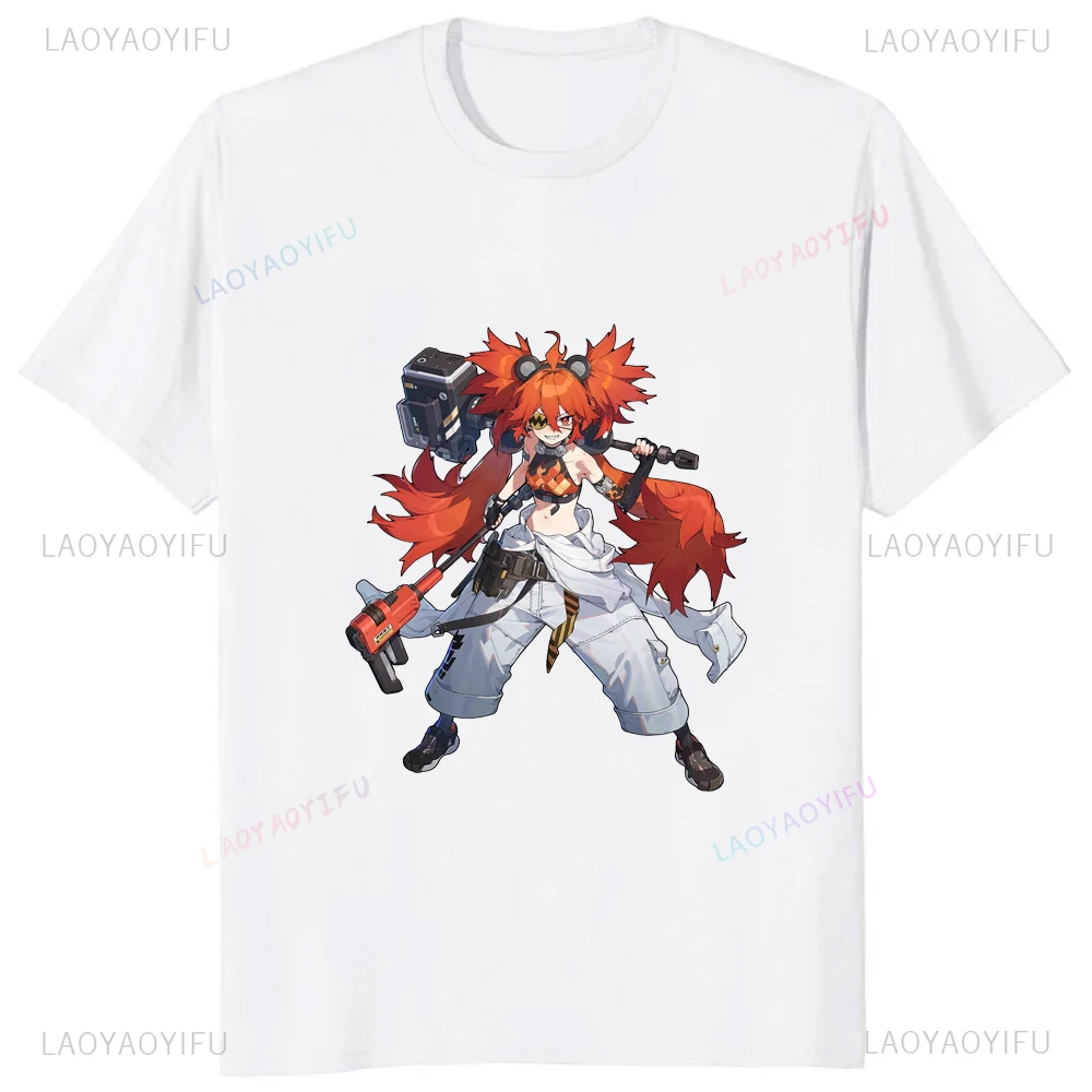 New Arrival Zenless Zone Zero Summer Style T-Shirt Casual Fashion Loose Streetwear Cotton Man Tshirt Cosplay Y2K Women Tees