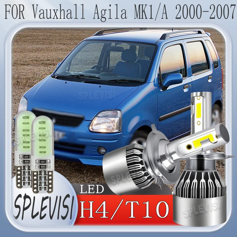 

waterproof High-Quality Easy Installation H4 LED headlight For Vauxhall Agila MK1/A 2000 2001 2002 2003 2004 2005 2006 2007