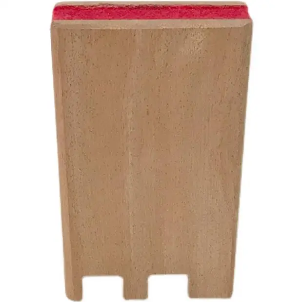 Upright piano hammer finishing tone support wood