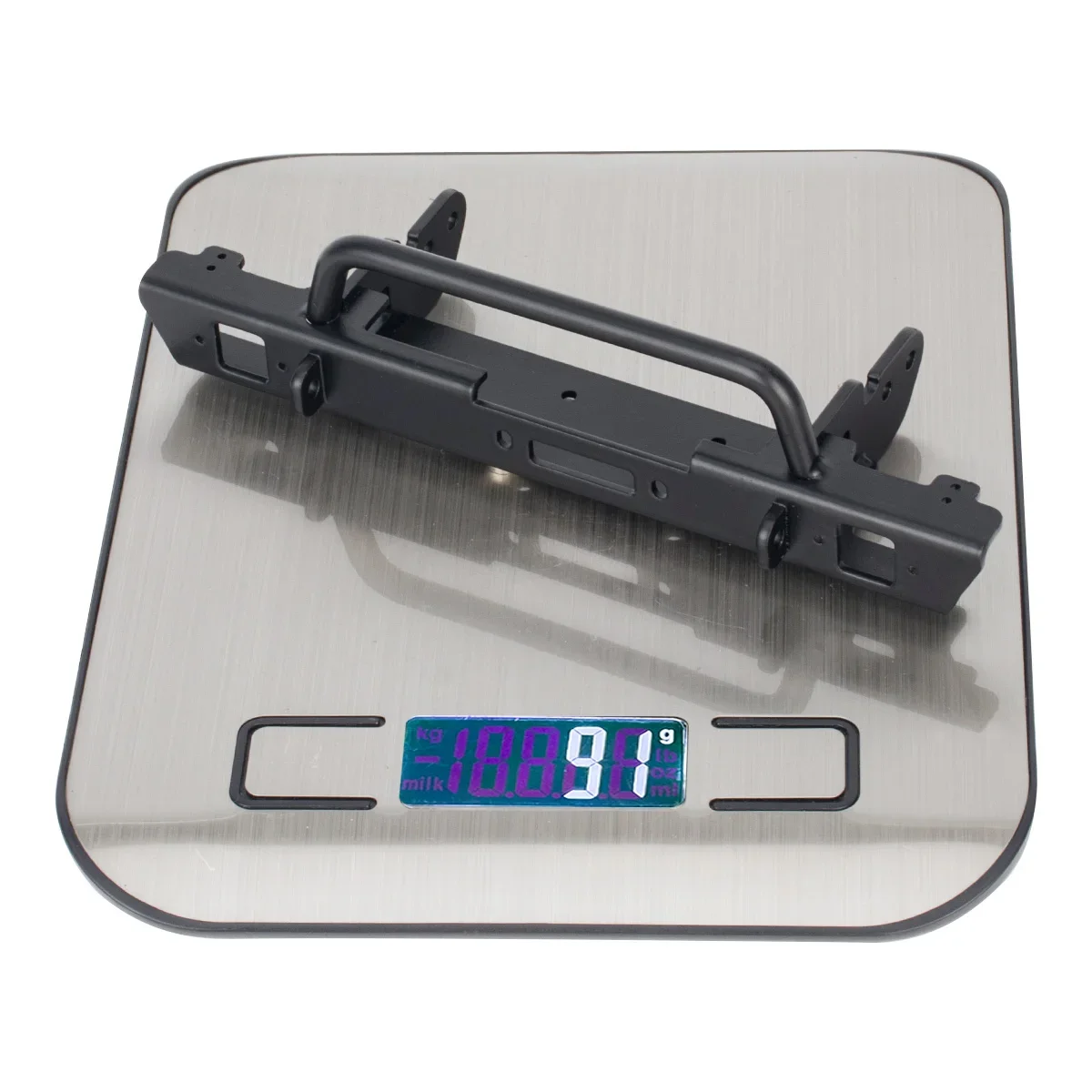 VP VS4-10 フェニックス 1/10 スケール RC ロッククローラートラック用メタルフロントバンパー、高耐久アップグレードパーツ、オフロードバンパーアクセサリー