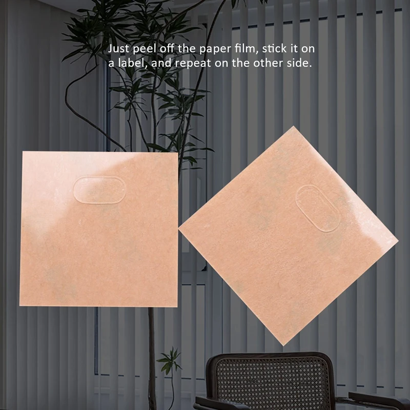 투명 수직 블라인드 수리 탭, 수직 블라인드 탭, 블라인드 픽서 25 세트-총 50 탭 (25 세트)