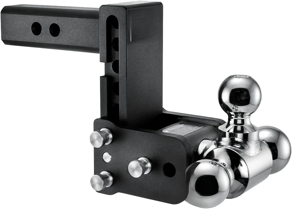 Stow Adjustable Trailer Hitch Ball Mount - Fits 2