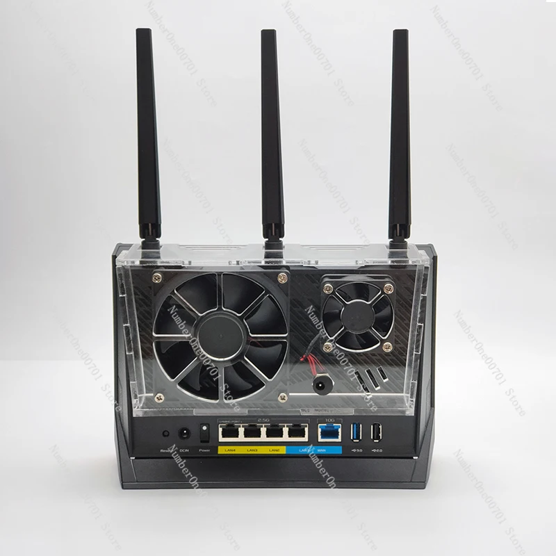 

Подходит для ASUS RT-BE86U AX86U Pro AC86U, бесшумный вентилятор охлаждения радиатора маршрутизатора