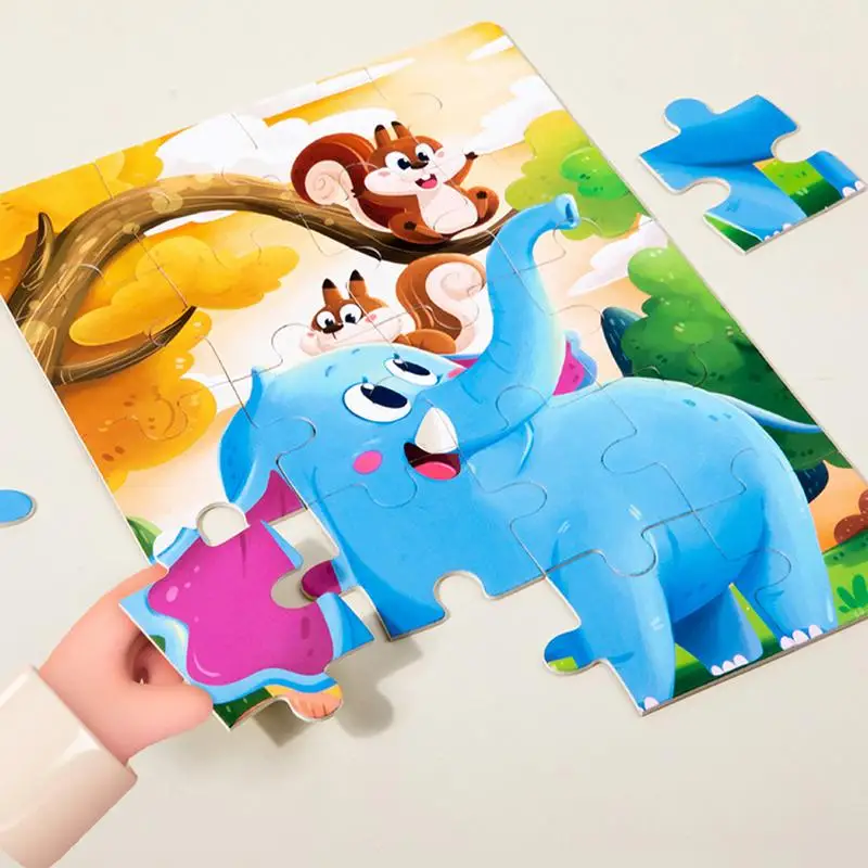 Puzzle Magnetic Travel Jigsaw, Puzzle Animal Envolvente, Educação Divertida, Brinquedos Criativos Pré-Escolares