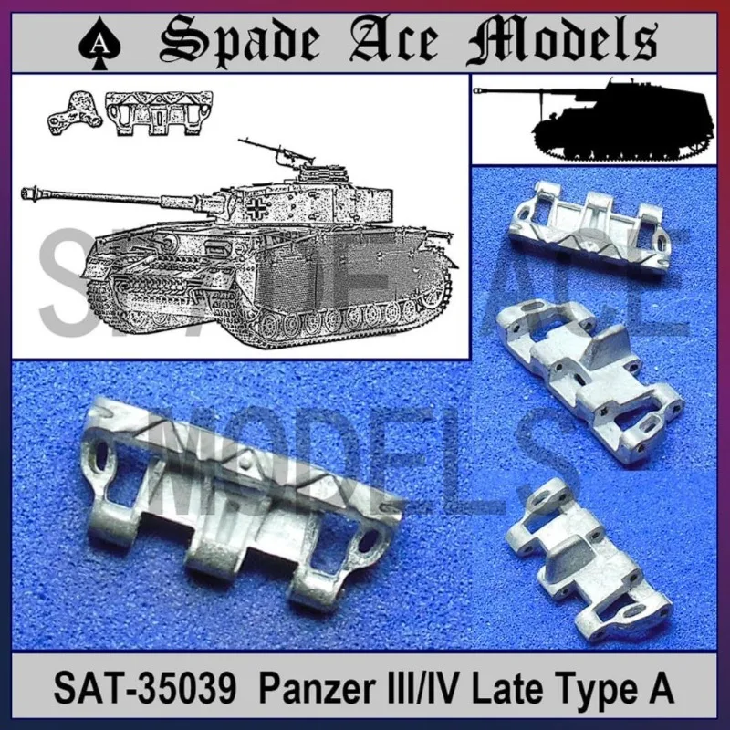 

Spade Ace модели SAT-35039 1/35 Германия Panzer lll/IV поздний трек типа А