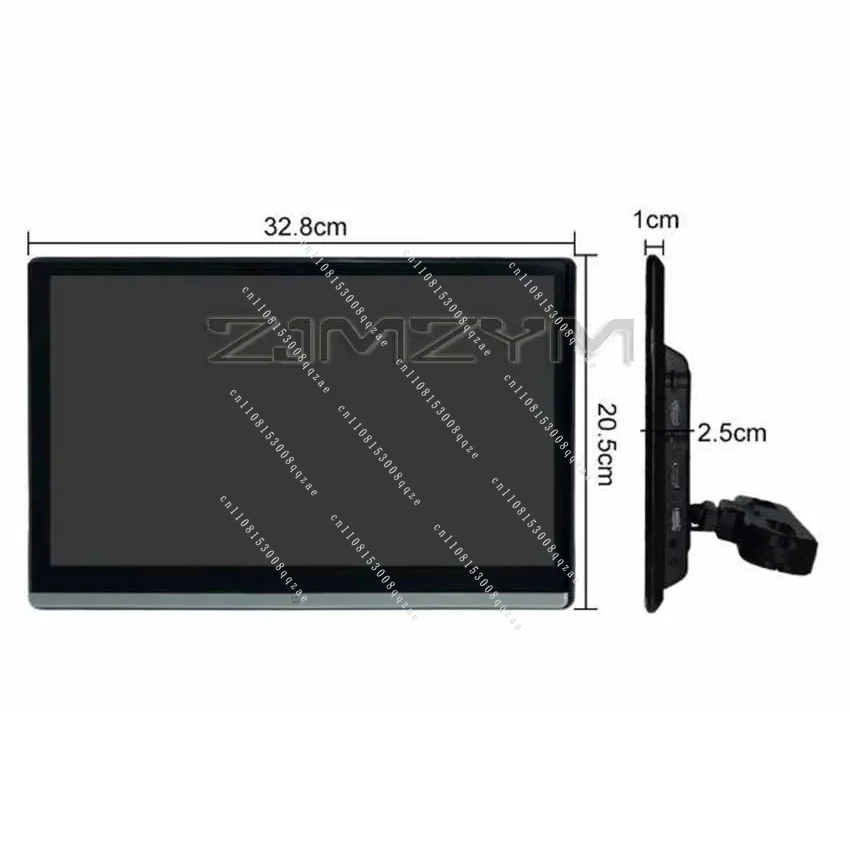 Headrest TV Car 13.3 Inch Monitor Carplay Android 11.0 Auto Tablet Touch Screen WiFi/Bluetooth/USB/SD/HDMI in Out FM MP5 Upgrade