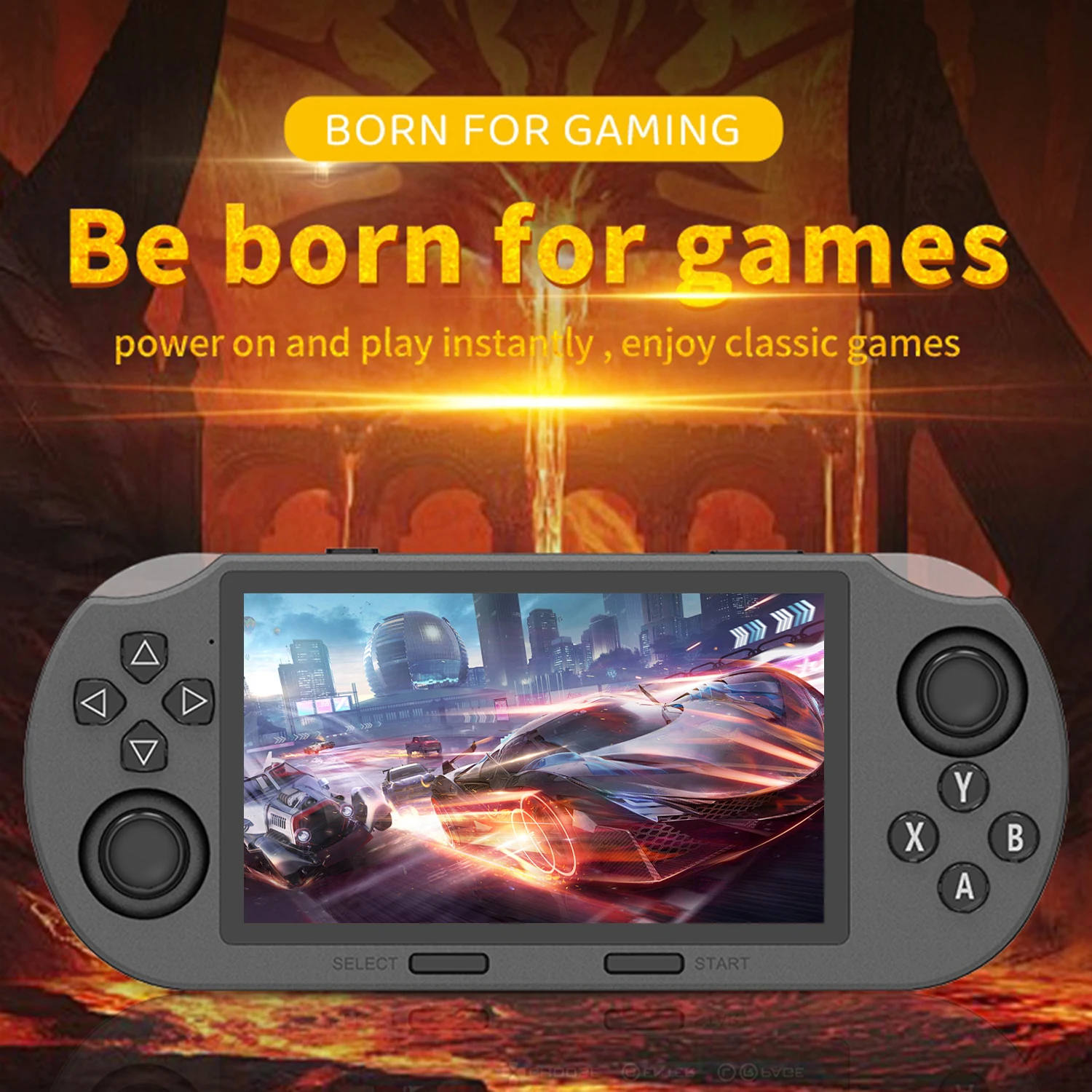 Console de jeu portable SF3000 3,5 pouces