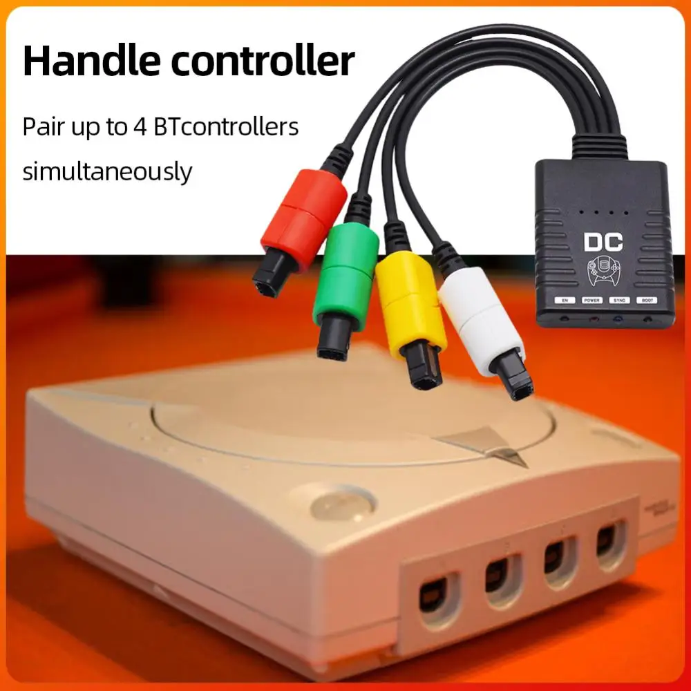 

BlueRetro Gamepad Converter Adapter Reset Button Controllers Adapter Low Latency Controller Converter for DreamCast Console