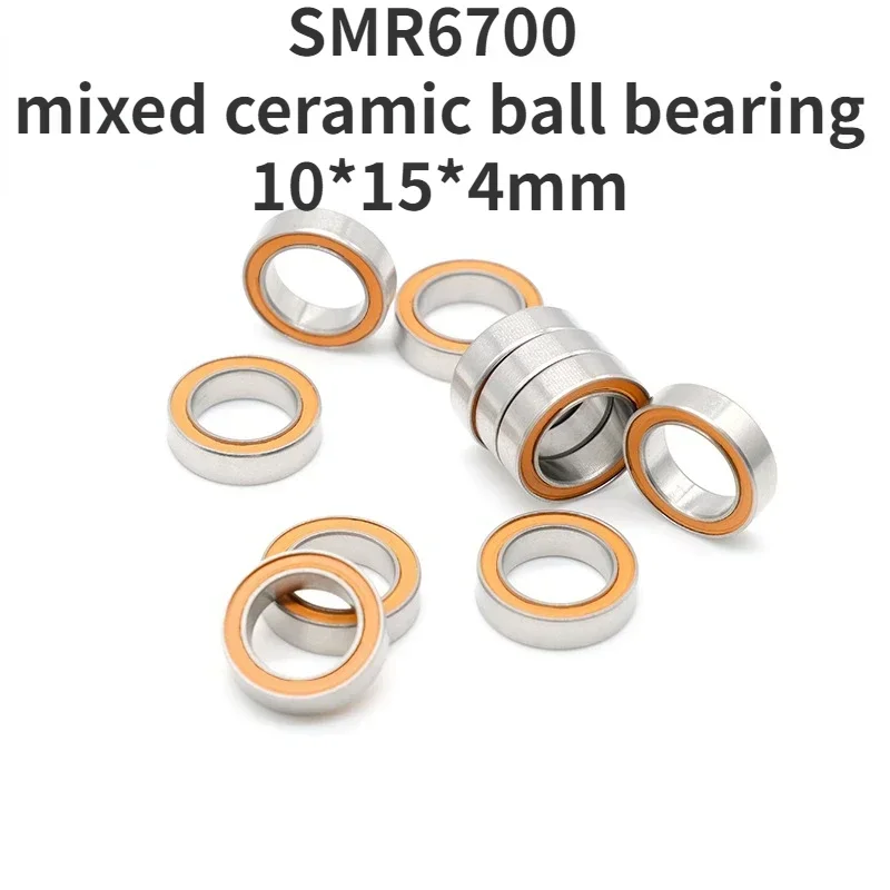 SMR6700 mixed ceramic ball bearing 10*15*4mm water drop gear bearing