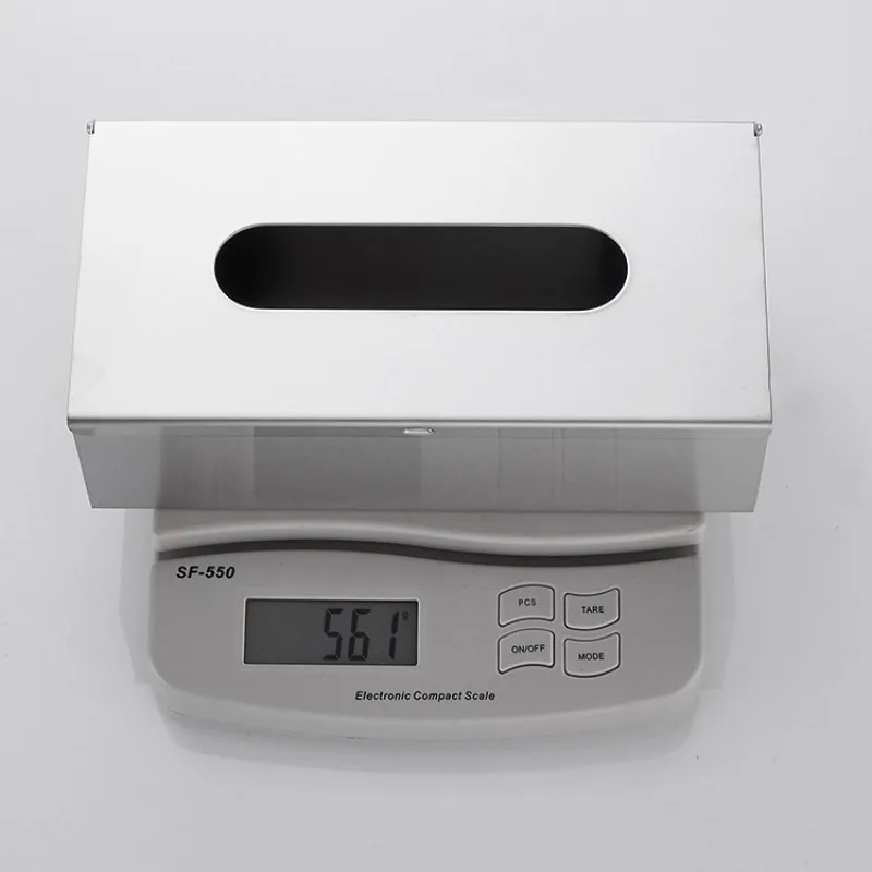 Toilet tissue box Stainless steel hotel coffee table pumping carton Restaurant desktop hand carton Wall-mounted hand wipe carton