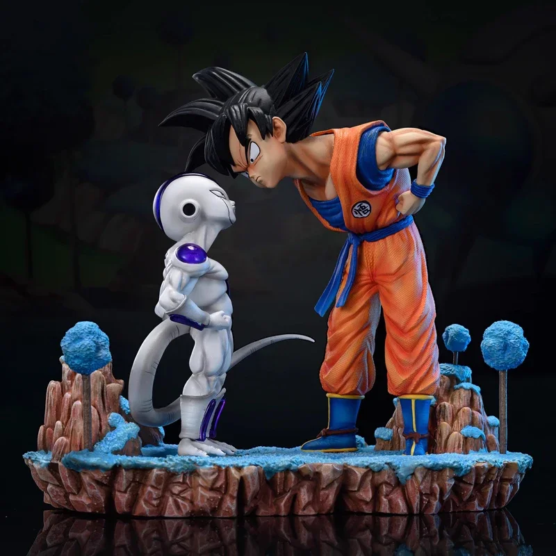 

14cm Dragon Ball Figure GK Sun Wukong Frieza's Eyes, Hip-hip Figure Model Toys, Ornaments and Gifts