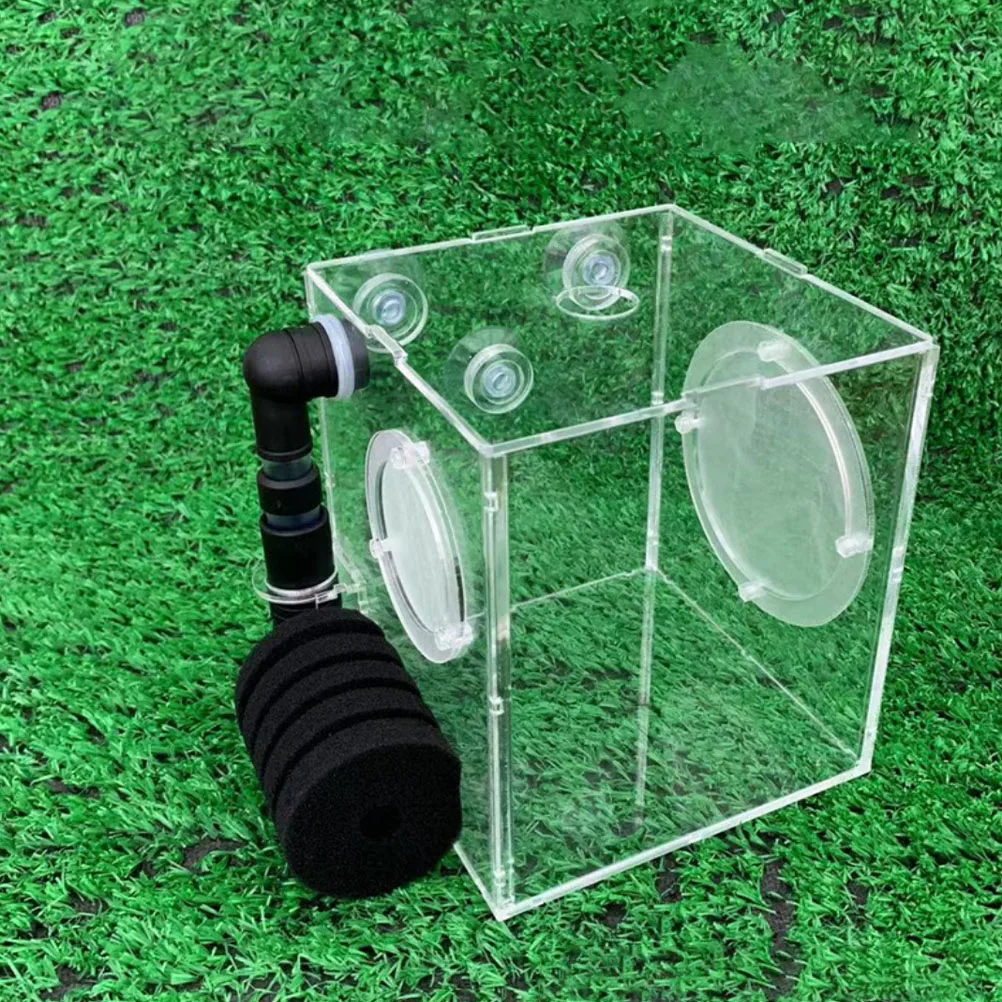 

Fish Bowl Breeding Box Isolation Case Aquarium Incubator Guppies Tank Supply Wear Resistant Materials Fish Hatchery Box For Tank