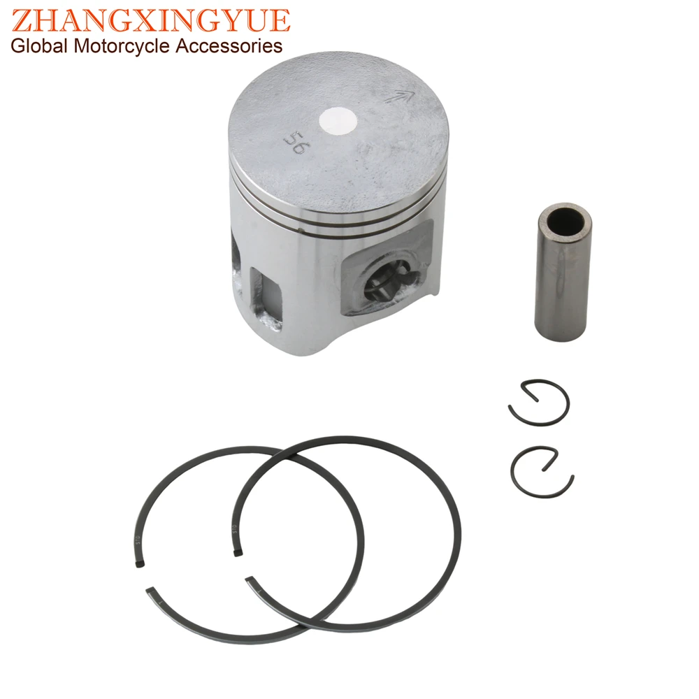 52mm 56mm Bws100 Axis100 Aerox100 Nitro100 YW100 Zuma100 Piston Kit For Yamaha Bws Axis Aerox Nitro YW Zuma 100cc 4VP 2T