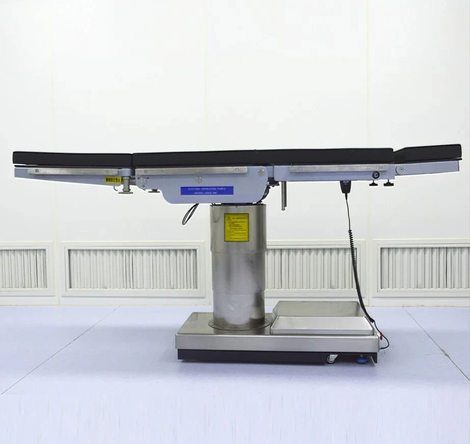 Best selling hospital theater room equipment five section electro  hydraulic operating table electric hydraulic surgical table