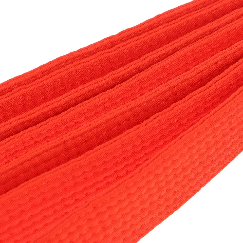 2-6pack Taekwondo Belt Karate Martial Arts Aikido Double Wrap Belt Orange