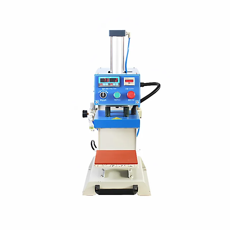 

Pneumatic Heat Press Machine Automatic Dual Station Sliding Transfer Printer for T Shirt Hoodie Shoe Sock Logo DTF Vinyl