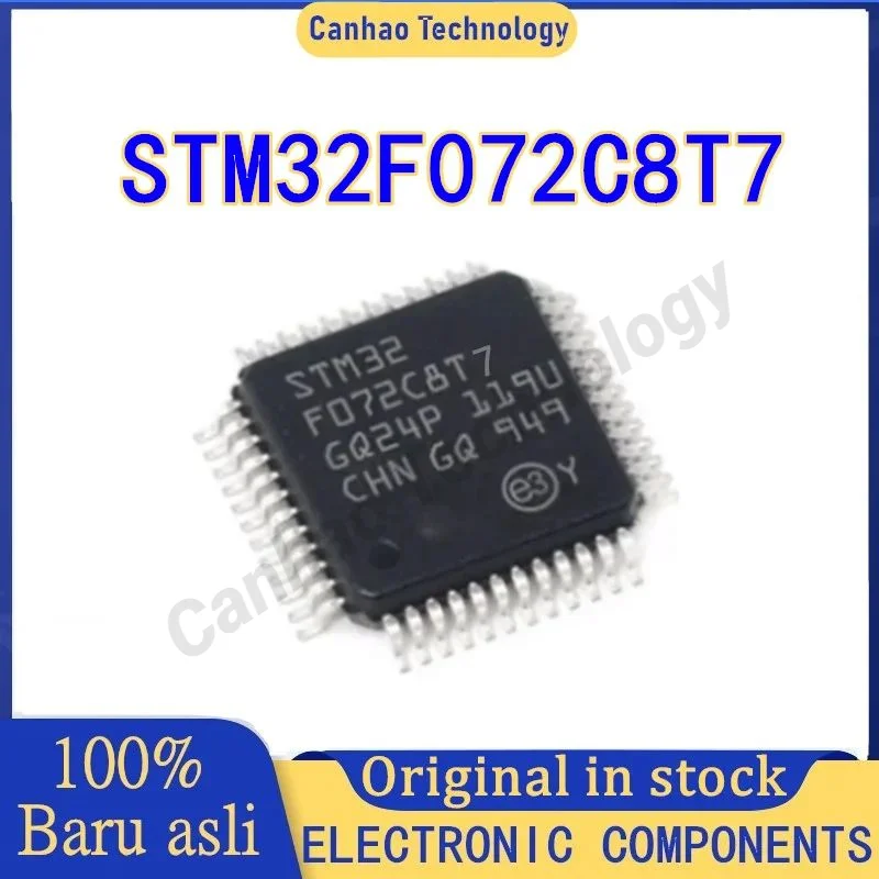 

Микросхема микроконтроллера STM32F072C8T7 LQFP-48 на складе