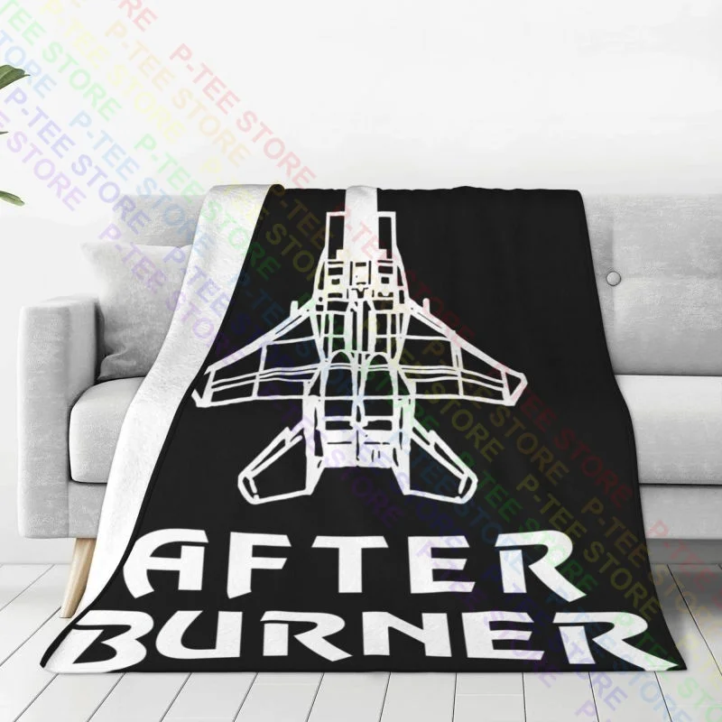 After Burner Plane Pilot Airforce Jet F-14 Blanket Home Bedding Lightweight Bedding Supply Family Expenses