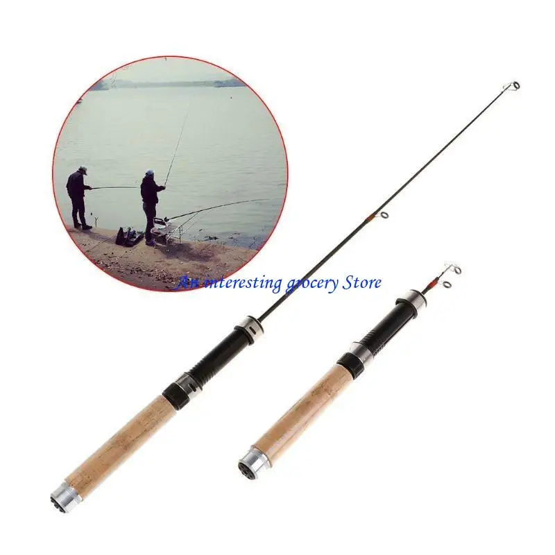 

652D Telescopic Fishing Rod, Portable Pocket Glass Fiber Material Travel Fishing Rod Ice Winter Spinning Casting Fishing Pole