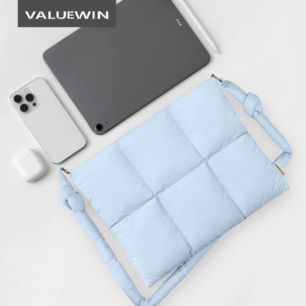 

Женская сумка через плечо для ноутбука Macbook air/pro 14, 16-дюймовый чехол для компьютера, большая вместительная сумка для аксессуаров для ноутбука HP DELL XiaoMi