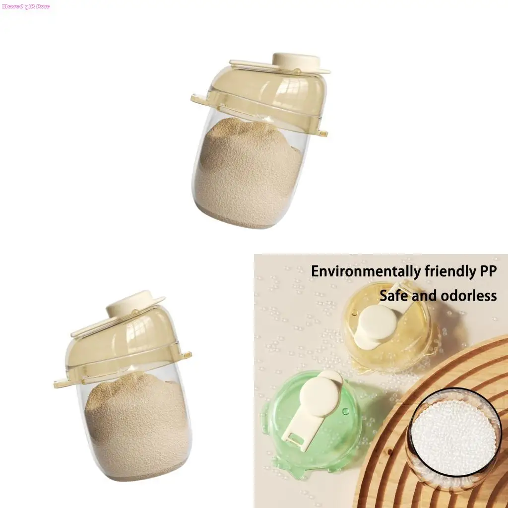 D0JC Formula Dispenser Baby Milk Powder Container Formula Storage Box Organiser Case 80ML For Outdoor and Travel
