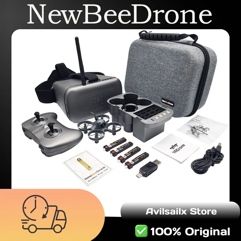 NewBeeDrone Drone Soldering Practice Kit, SMD PCB Repair Tools Set, Electric Soldering Iron for FPV RC DIY, Multi-Function Tool