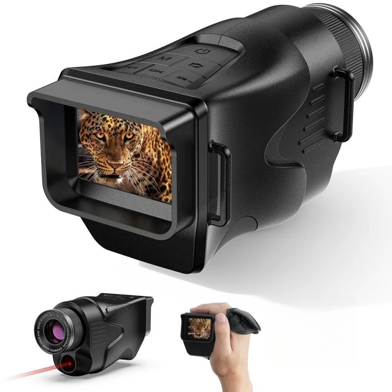 

8MP Upgraded Digital Infrared Night Vision Camera NV2000 - 5x Optical Zoom, HD Recording, Premium Lightweight Design, 2" TFT Scr