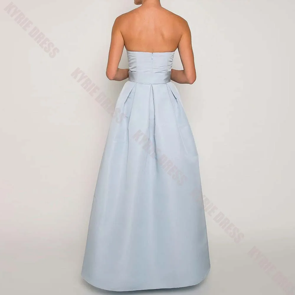Classic Evening Dress Off Shoulder Bow Decoration Train Customized for Women Wedding Guest Dresses Floor Length Prom Party Gowns