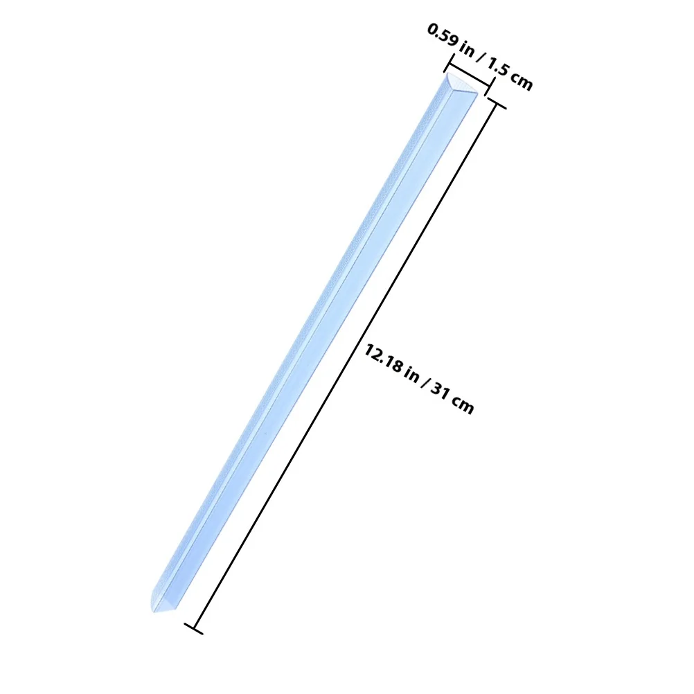10 stücke Transparent Zugstange Clip Bindung Bars Für Abdeckungen Schiebe Bar Kunststoff Rutsche Binder Dokument Ordner Schule