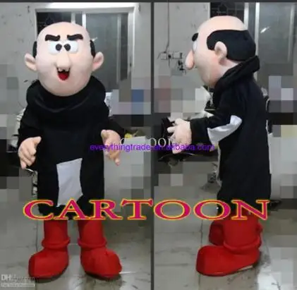 Nuevo personaje de Halloween para adultos Gargamel más vestido de Navidad accesorios de cuerpo completo traje de mascota