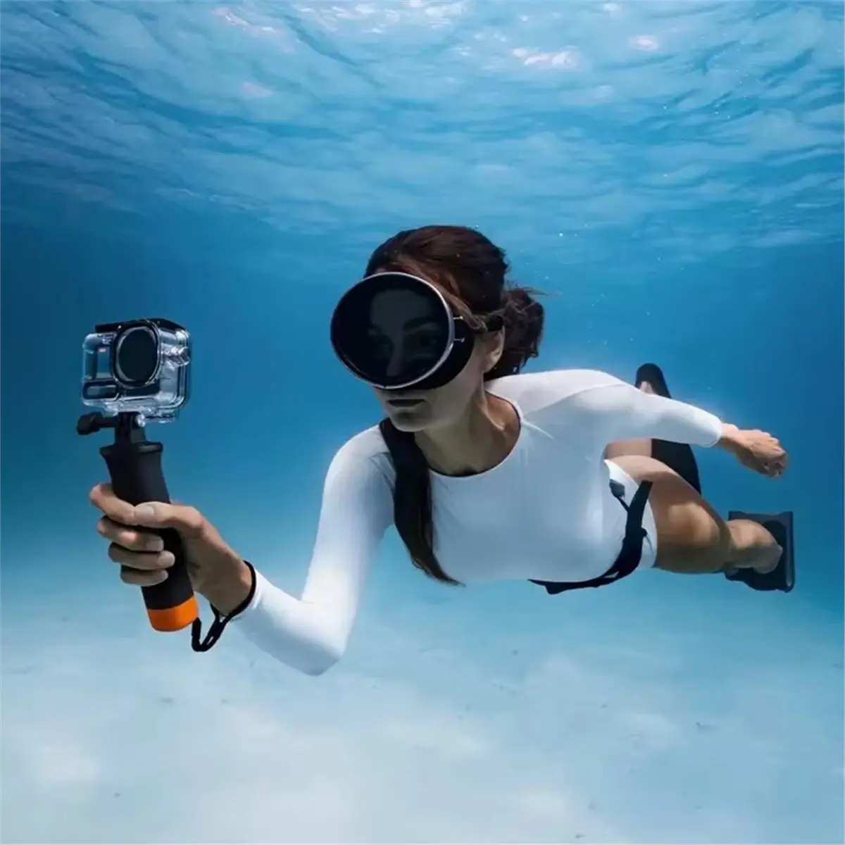 For Action 6 Waterproof Case 60-Meter Depth 6 Diving Accessory Kit Waterproofing Accessories