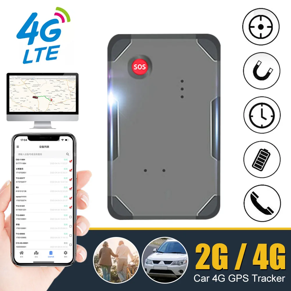 

Car GPS Trackers 4G ST-905 Waterproof Vehicle Track Locator Magnet Long Standby 5000mAH Battery Real Time APP Control