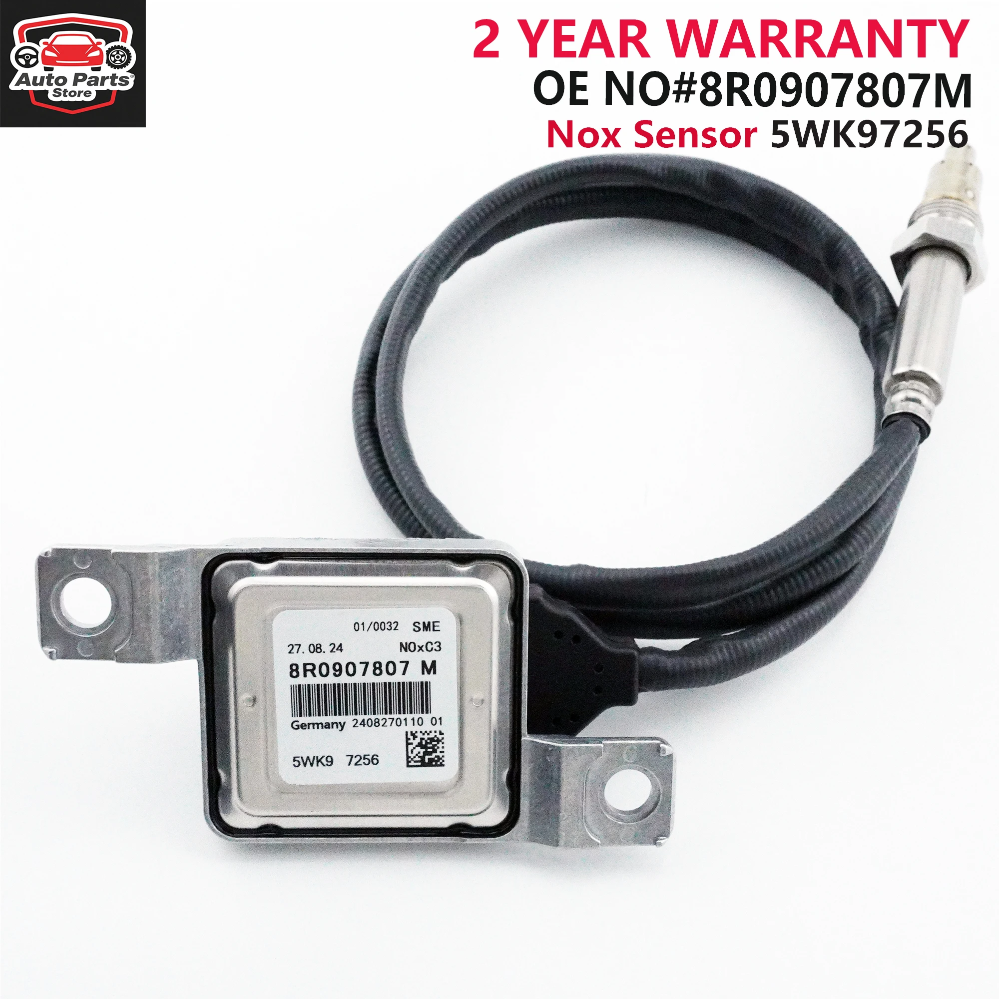 

OEM 8R0907807M 8R0907807E 5WK97256 NOx Sensor Fits For Audi Q5 SQ5 8R SUV Facelift 3.0 TDI diesel Engine CTBA CTBC CVUB