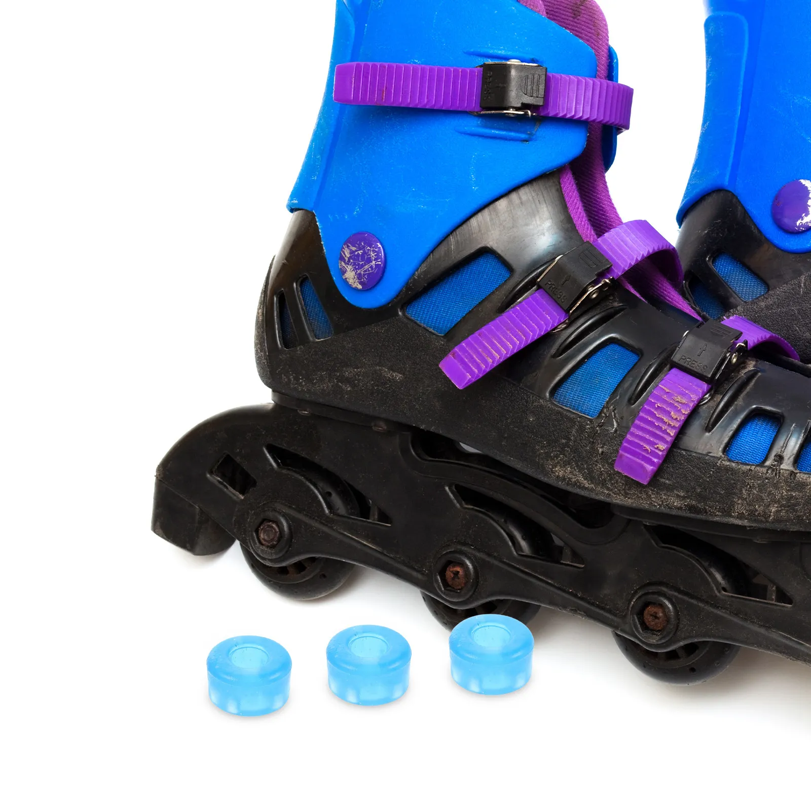 

10Pcs Skateboard Shock Absorbers PU Bushings 95A Longboard Roller Skate Cushions High Impact Vibration Reduction Stability Pads