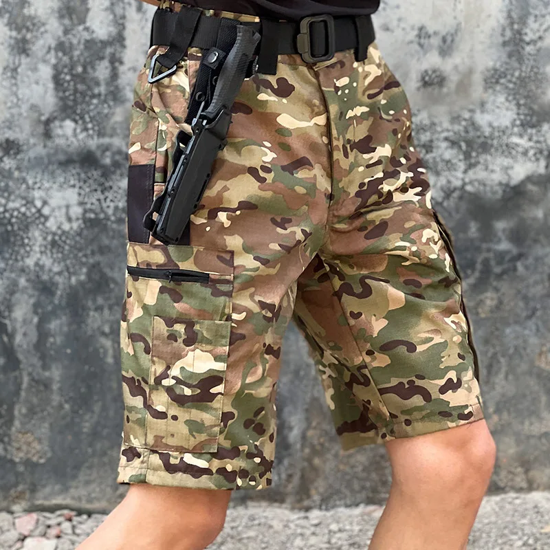 

COOLSBER Brand Military Man Outdoor Tactical Shorts for Summer Quick Drying Camouflage Trousers Factory Wholesale Frog Clothes