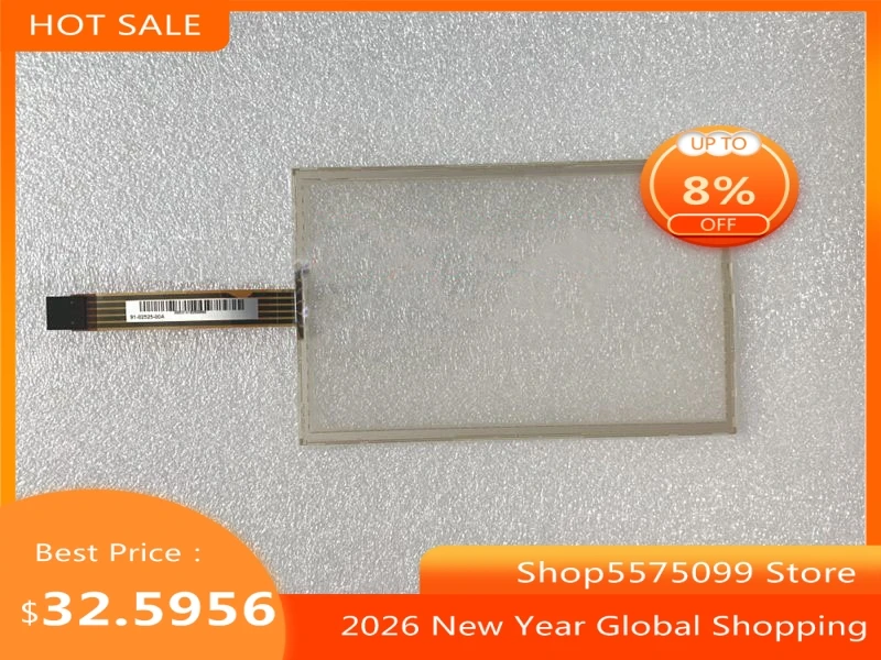

New AMT2525 91-02525-00A Industrial Touch Glass 7 Inch 5-Wire Electronic Resistance perfect quality