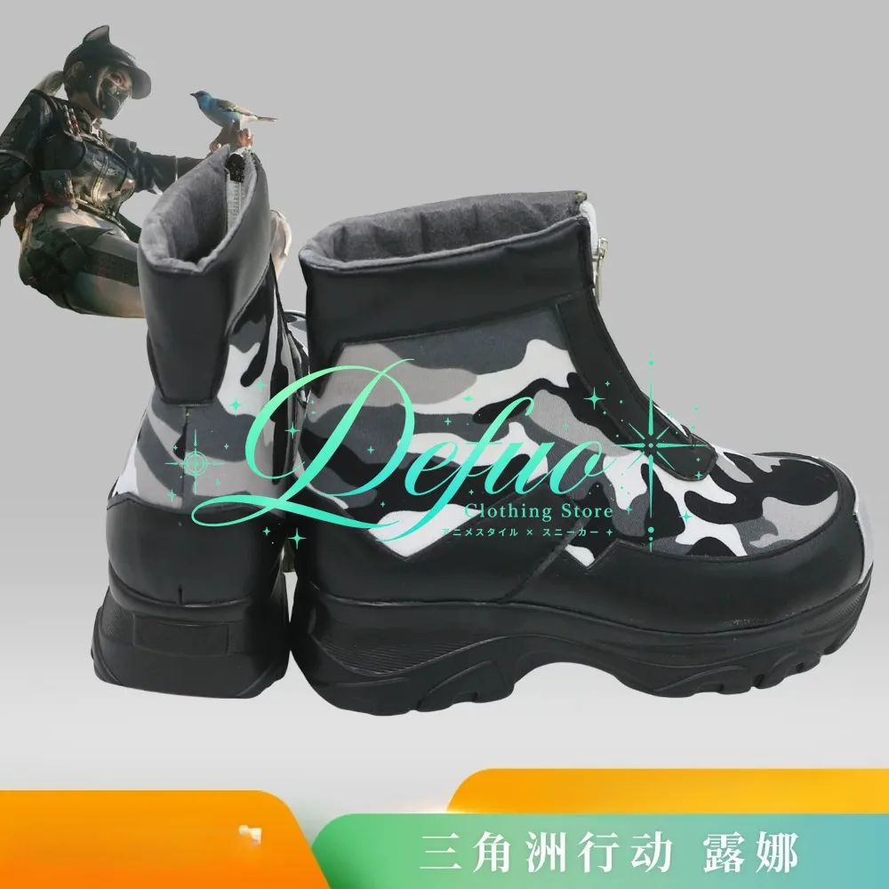 Delta Force Luna Role Playing Shoe Game Customized Halloween Carnival Party Shoes