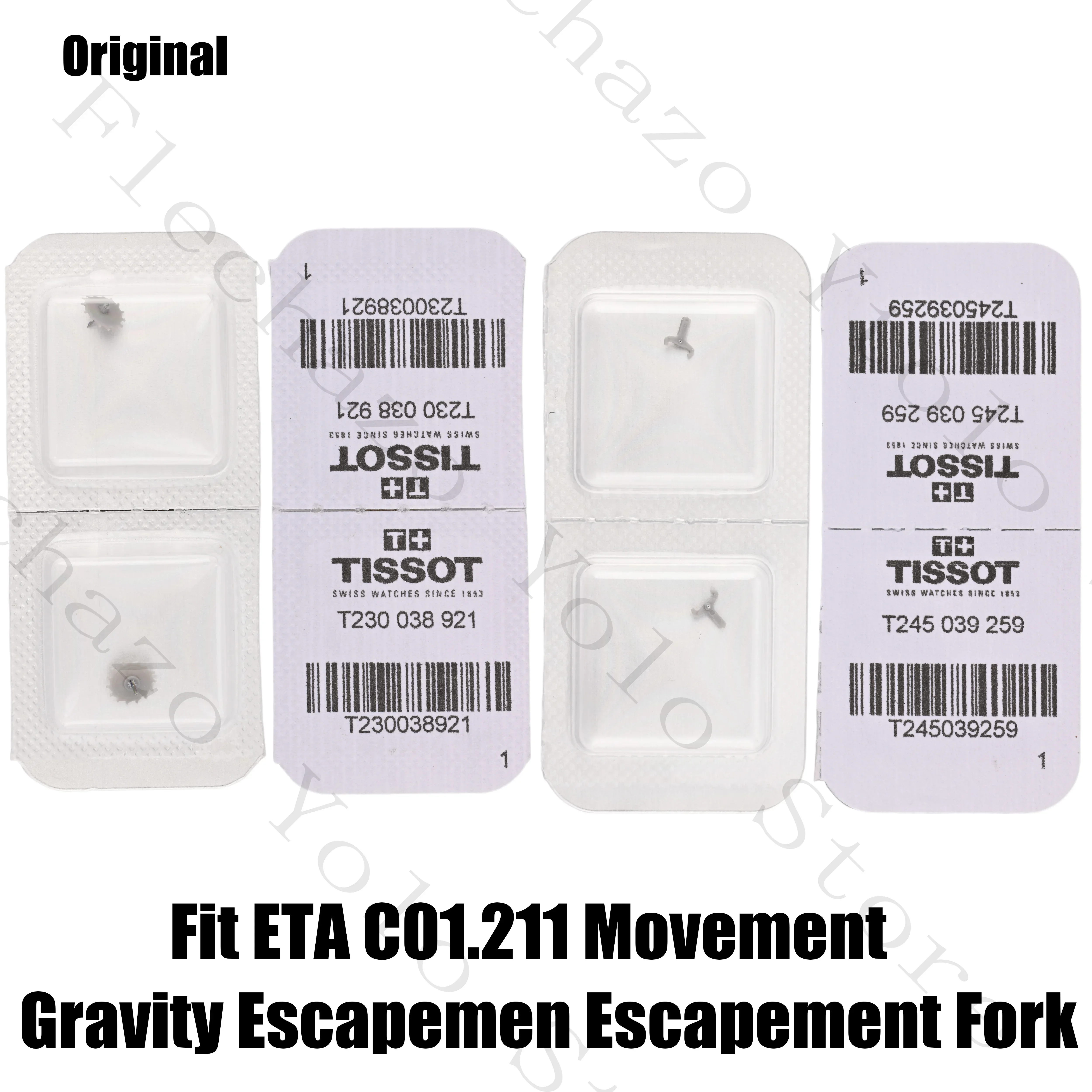 Original ETA C01.211  Movement  Accessories Escapement Fork Gravity Escapemen Wheel Fit C01.211 Movement Watch  Repair Part