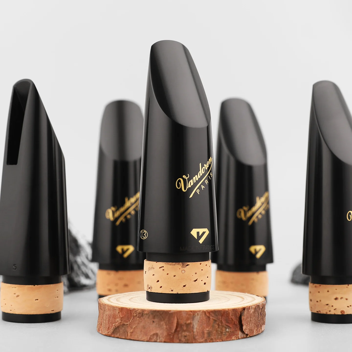 프랑스 Vandoren 클라리넷 하드 고무 마우스피스 블랙 다이아몬드 HD Bb HD 88 13 B40 B45 M30 BD