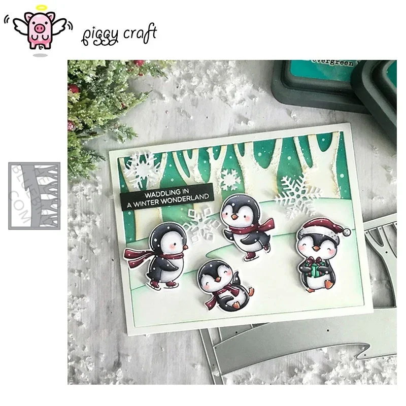 Mmao Craft metal cutting dies cut die mold Ice skating horizontal frame Scrapbook paper craft knife mould blade punch stencils