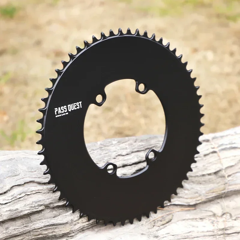 PASS QUEST-110 BCD apply to rotor spider bcd110x4 Narrow Wide Chainring Round Road Black Chinwheel  support 10-12 ordinary chain