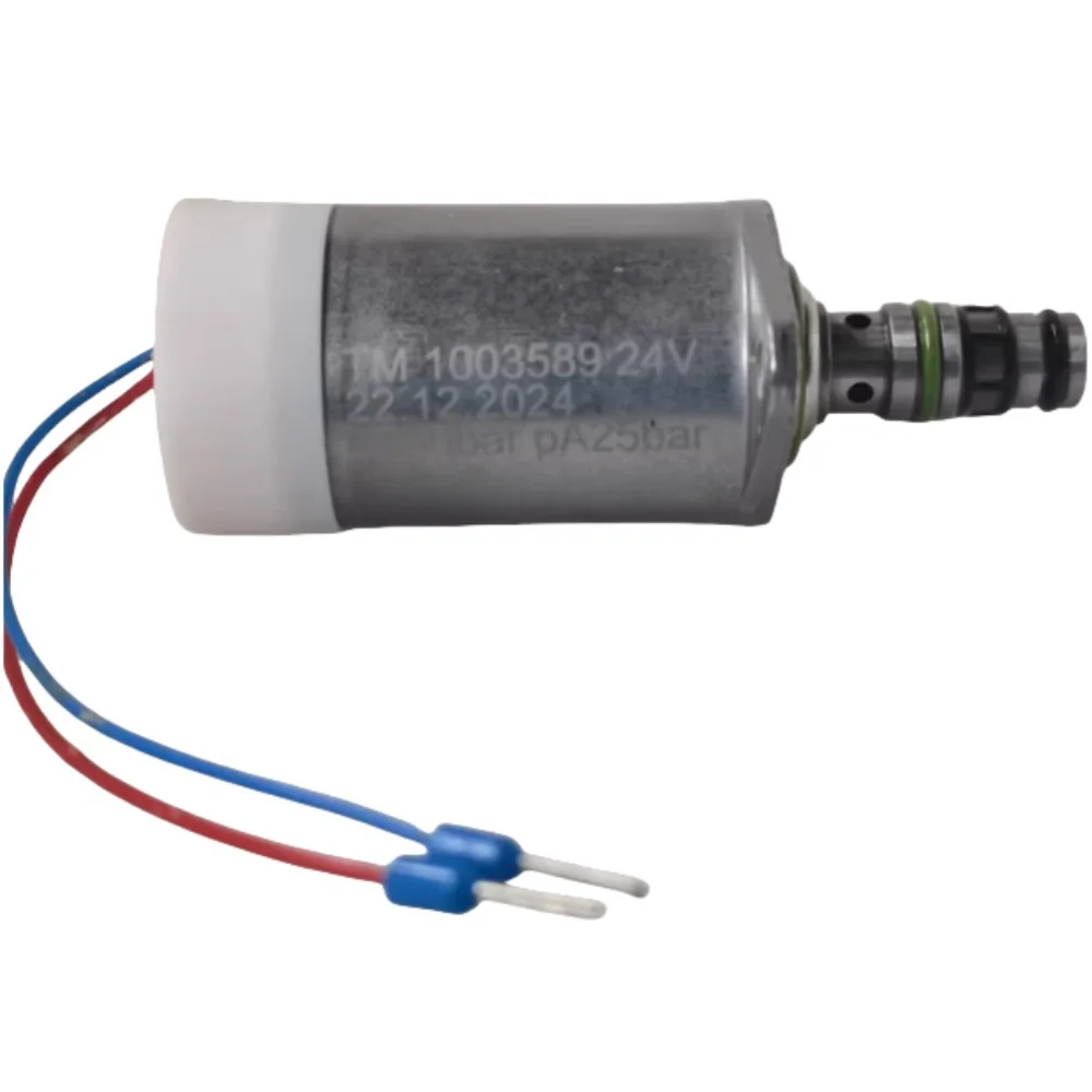 Detalhe 4 de Válvula solenoide TM58402 3768316 TM85401 TM85402 TM82302 TM85301 TM85302 TM1003589 TM1003271 TM82301 Proportional Solenoid Valve Excavator Parts Água e vapor
